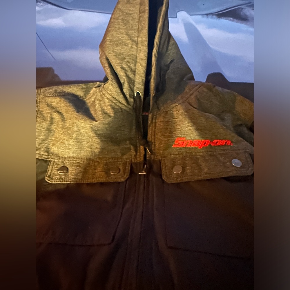 Brand new snap-on jacket